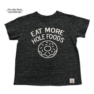 Birch Bear 5T Eat More Hole Foods Donut Shirt